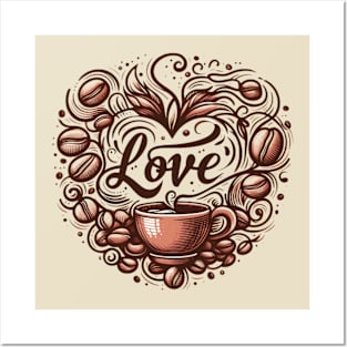 Coffee Love I Posters and Art